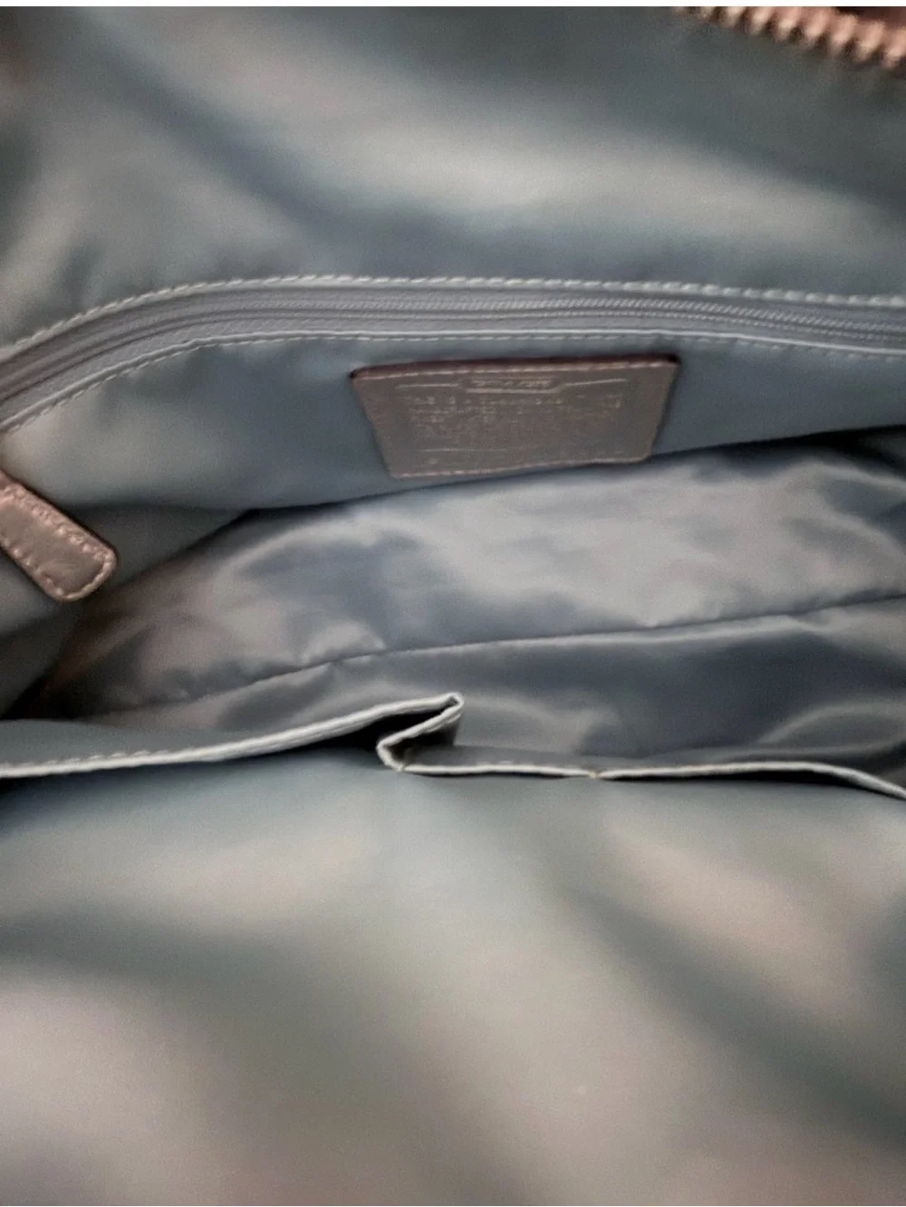 COACH Chelsea Jayden Custom Carryall Champagne Gold Metallic